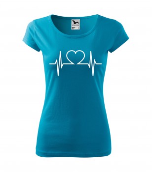 Poháry.com® Tričko pro zdravotní sestřičku D22 tyrkysové