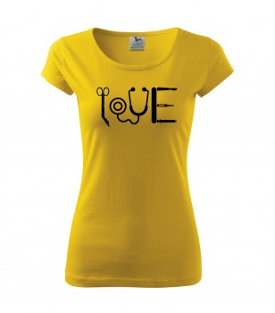 Poháry.com® Tričko pro zdravotní sestřičku D29 - žluté XL dámské