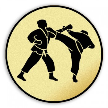 Poháry.com® Emblém tištěný Karate 25 mm