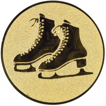 Poháry.com® Emblém krasobruslení zlato 25 mm