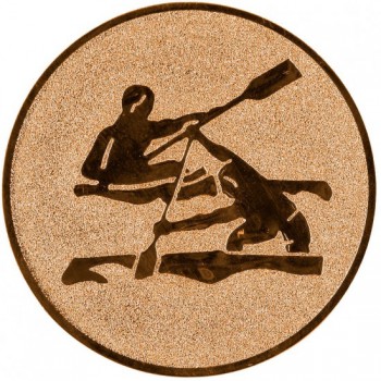 Poháry.com® Emblém kanoistika bronz 25 mm