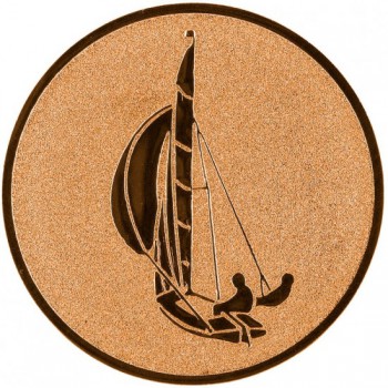 Poháry.com® Emblém jachting bronz 25 mm