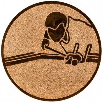 Poháry.com® Emblém karambol bronz 25 mm