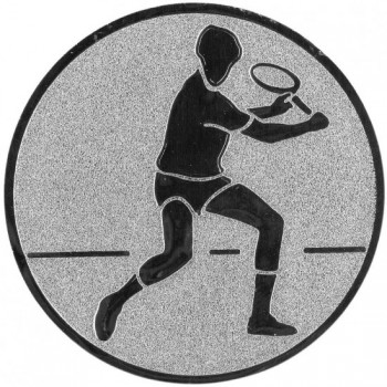 Poháry.com® Emblém tenis stříbro 25 mm