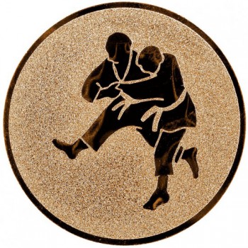 Poháry.com® Emblém judo bronz 25 mm
