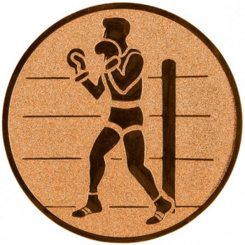 Poháry.com® Emblém box bronz 25 mm