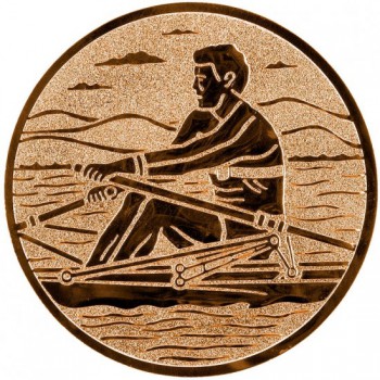 Poháry.com® Emblém veslování bronz 50 mm
