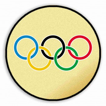 Poháry.com® Emblém tištěný Olympiáda 25 mm