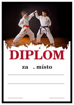 Poháry.com® Diplom judo D44
