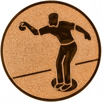 Poháry.com® Emblém petanque bronz 25 mm