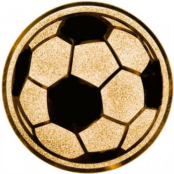 Poháry.com® Emblém fotbal děti stříbro 50 mm