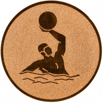 Poháry.com® Emblém vodní pólo bronz 25 mm