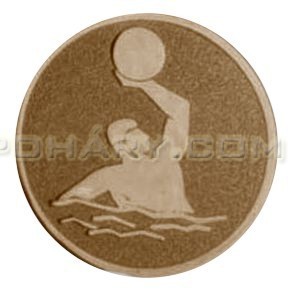 Poháry.com® Emblém vodní pólo bronz 50 mm