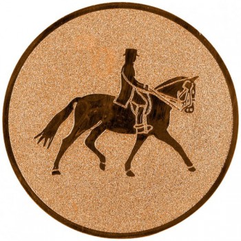Poháry.com® Emblém drezura bronz 25 mm