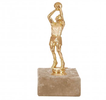 Poháry.com® Soška basketbal muž F011 zlato