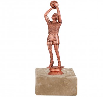 Poháry.com® Soška basketbal muž F011 bronz