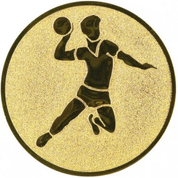 Poháry.com® Emblém házená muži zlato 25 mm