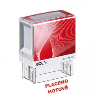 COLOP ® Razítko COLOP Printer 20/PLACENO HOTOVĚ