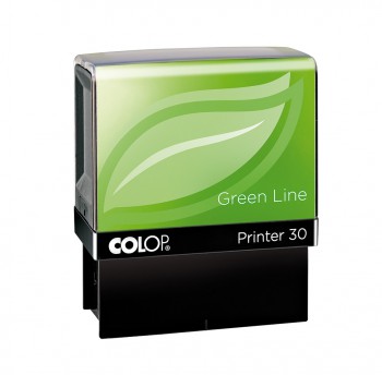 COLOP ® Razítko Printer 30 Green Line se štočkem modrý polštářek