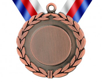 Poháry.com® Medaile MD7 bronz s trikolórou
