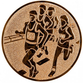 Poháry.com® Emblém marathon bronz 25 mm
