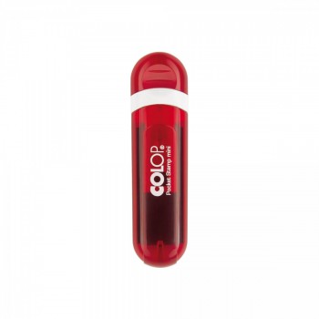 COLOP ® Razítko Colop Mini Pocket Stamp ruby modrý polštářek