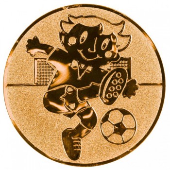 Poháry.com® Emblém fotbal děti bronz 25 mm