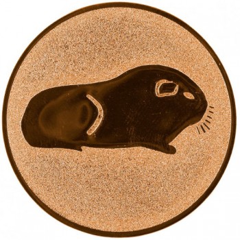 Poháry.com® Emblém morče bronz 50 mm