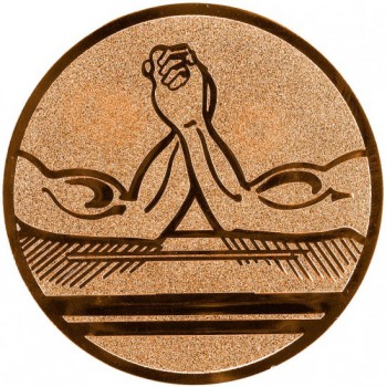 Poháry.com® Emblém páka - Armwrestling bronz 25 mm