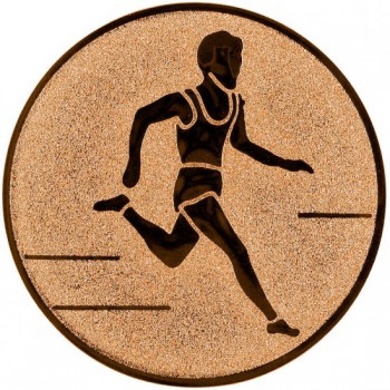 Poháry.com® Emblém běh sprint bronz 25 mm