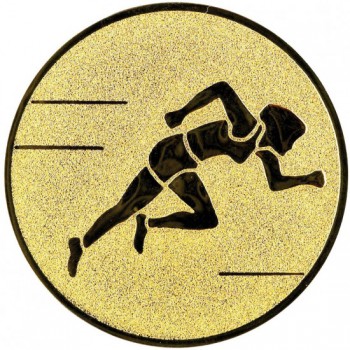 Poháry.com® Emblém sprint zlato 25 mm