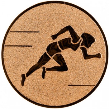 Poháry.com® Emblém sprint bronz 25 mm