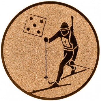Poháry.com® Emblém biatlon bronz 25 mm