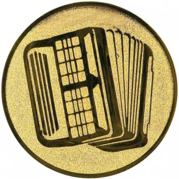 Poháry.com® Emblém heligonka zlato 25 mm