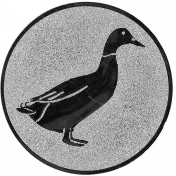 Poháry.com® Emblém kachna stříbro 25 mm