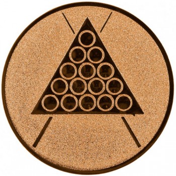 Poháry.com® Emblém pool bronz 25 mm