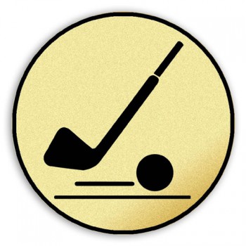 Poháry.com® Emblém tištěný Golf 100 mm