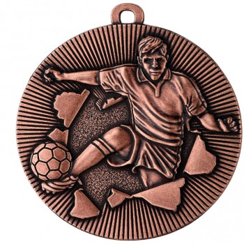 Poháry.com® Medaile MD51 fotbal bronz
