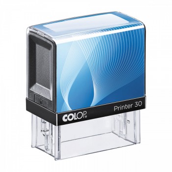 COLOP ® Razítko Colop Printer 30 modré červený polštářek
