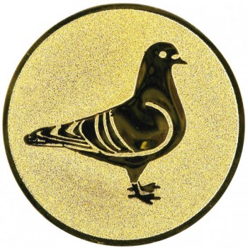 Poháry.com® Emblém holub zlato 25 mm