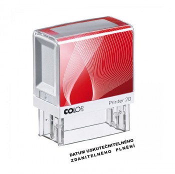 COLOP ® Razítko COLOP Printer 20/Datum zdanitelného plnění