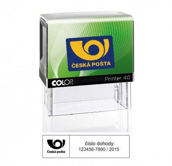 COLOP ® Poštovní razítko Printer Colop 40 zelená