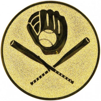 Poháry.com® Emblém baseball zlato 25 mm