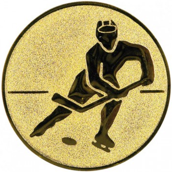 Poháry.com® Emblém hokej zlato 25 mm