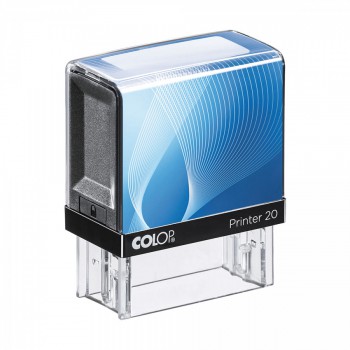 COLOP ® Razítko Colop Printer 20 modré červený polštářek