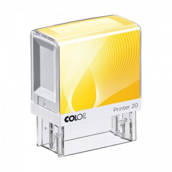 COLOP ® Razítko Colop Printer 20 žluté se štočkem bezbarvý polštářek / nenapuštěný barvou /
