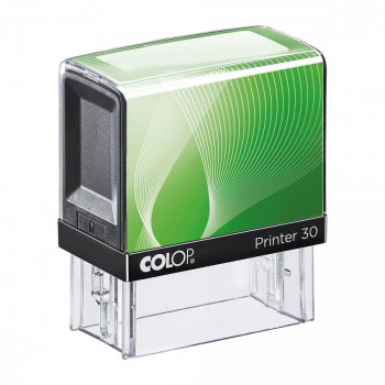 COLOP ® Razítko Colop Printer 30 zelené se štočkem černý polštářek