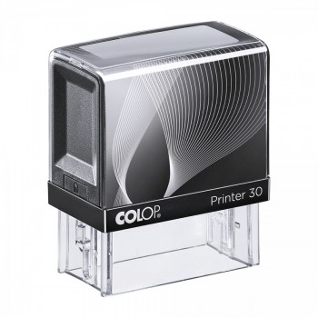COLOP ® Razítko Colop printer 30 černo/černé se štočkem černý polštářek