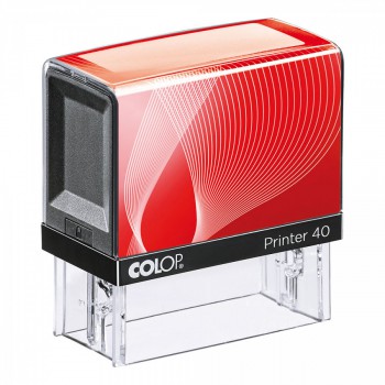 COLOP ® Razítko Colop Printer 40 červeno/černé se štočkem černý polštářek