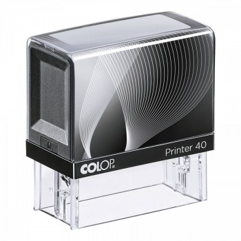 COLOP ® Razítko Colop Printer 40 černo/černé se štočkem černý polštářek